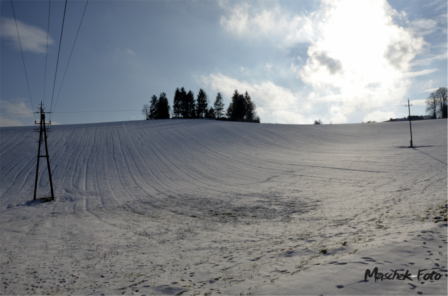 Schneefeld bei Lohnbach