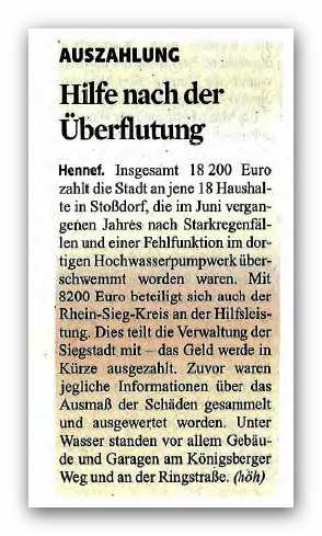 Rhein-Sieg Anzeiger, 6.2.14