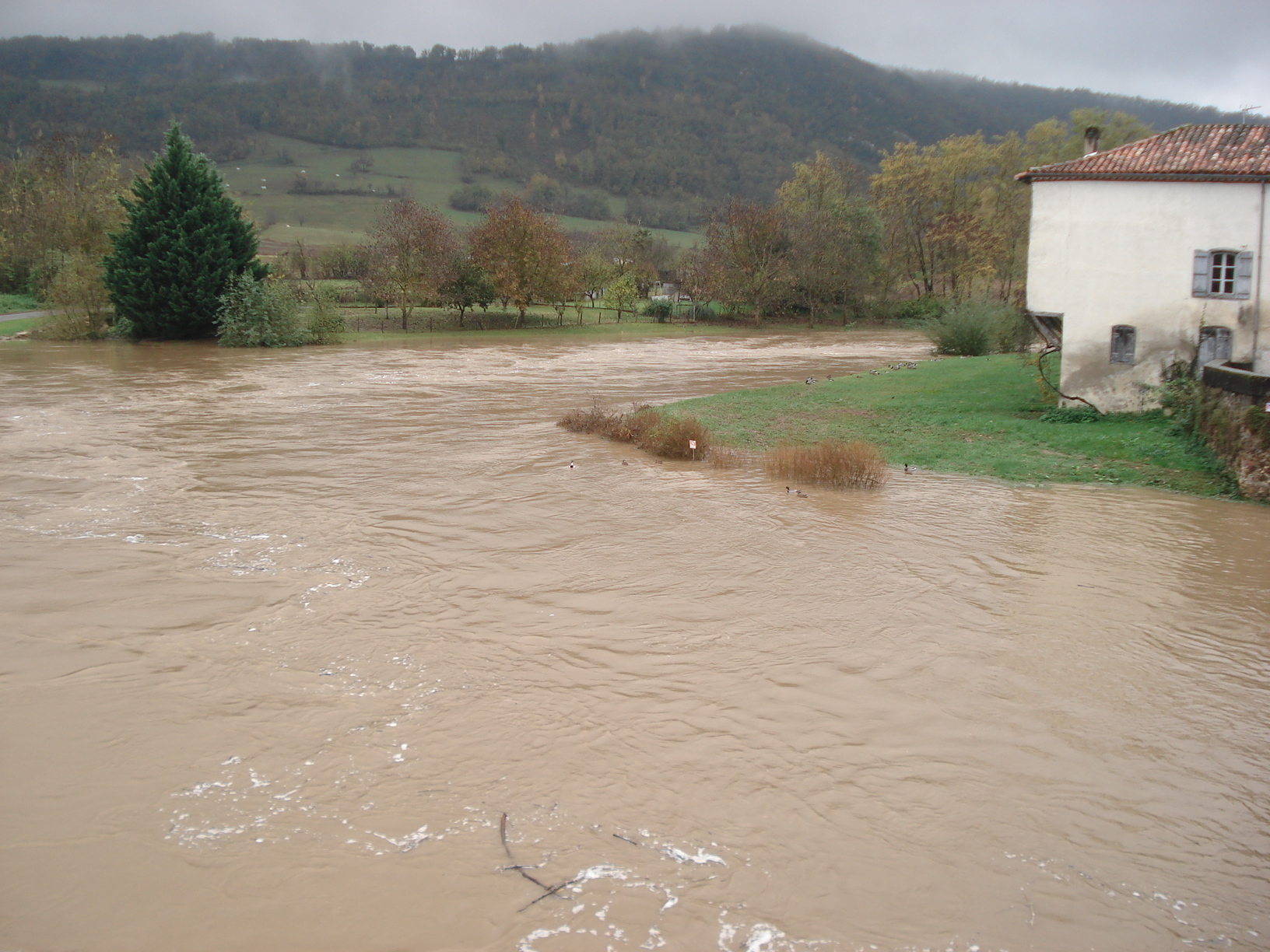 Même scénario dans la commune de Sabarat.  © DDT 09