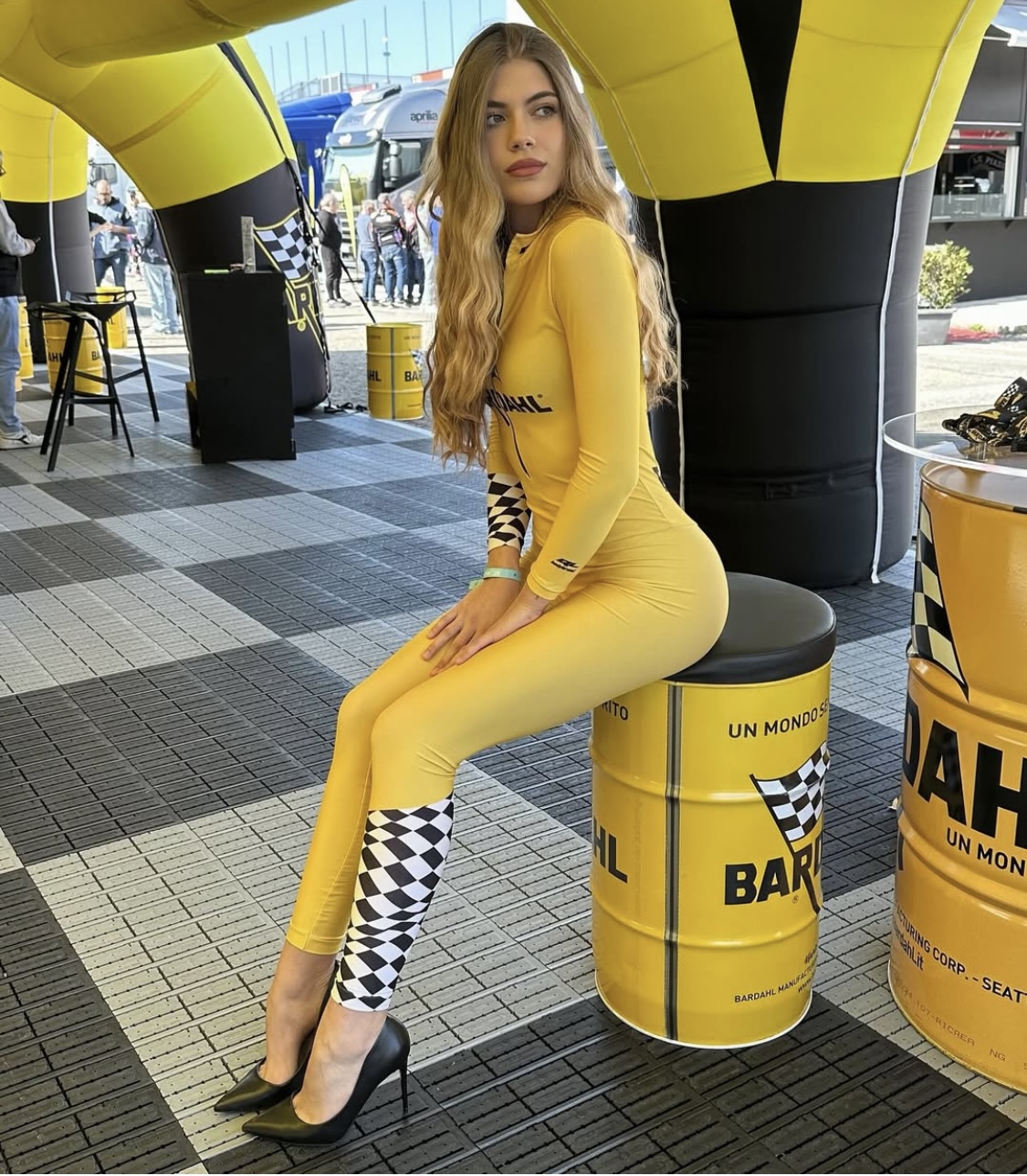QL custom outfits hostesses and staff events and fairs