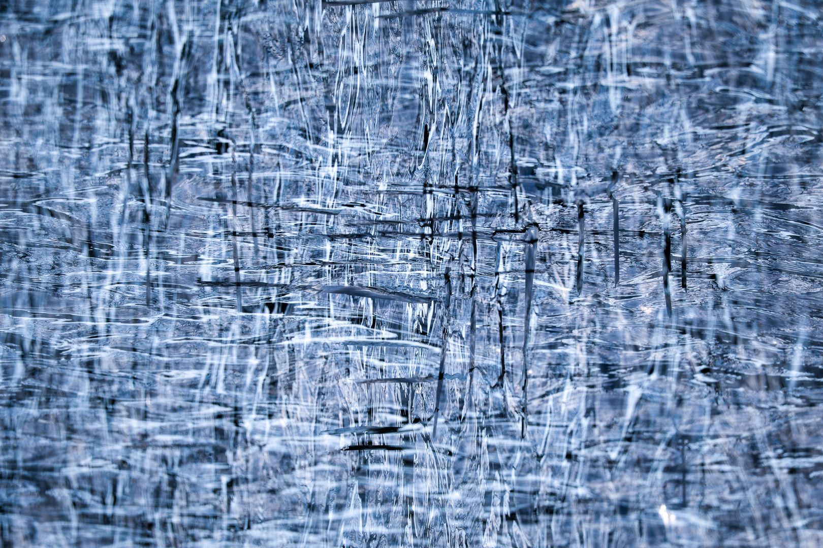 Am See abstrakt, Elke Ueber
