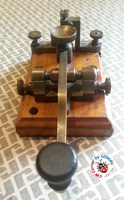 Very eraly Lindholm & Wikstrom morse key