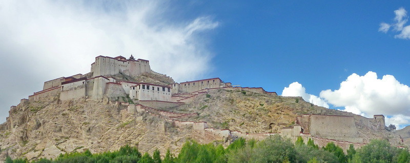 Gyantsen Dzong (Dzong = burcht)