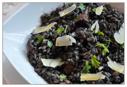 Risotto noir (seiche)