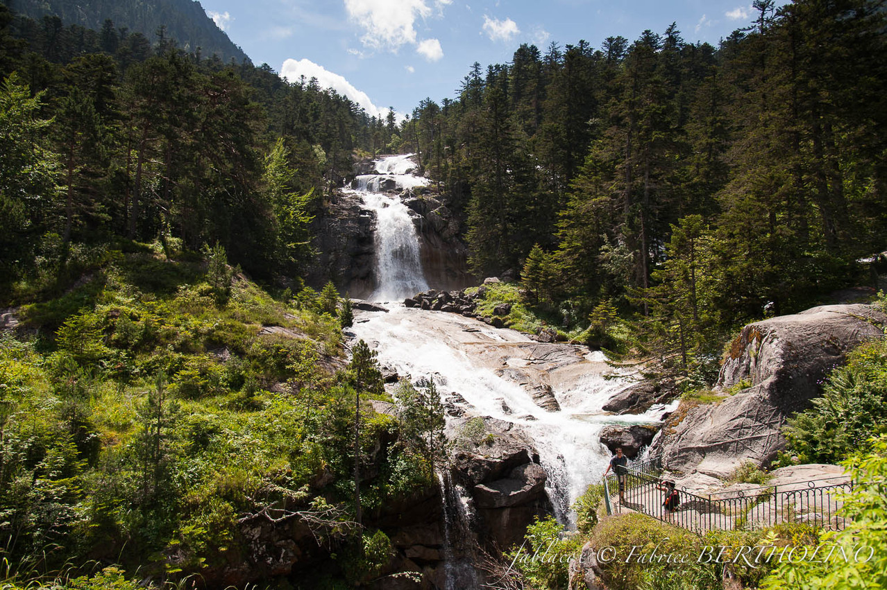 La cascade du Pont d'Espagne (65 - 2013/08)