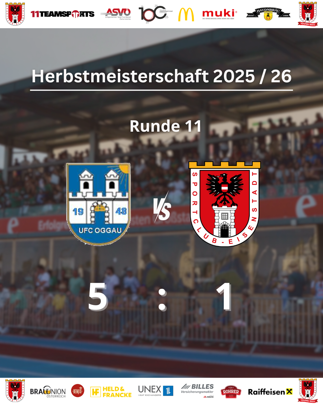 Klare Niederlage geben Absteiger Oggau