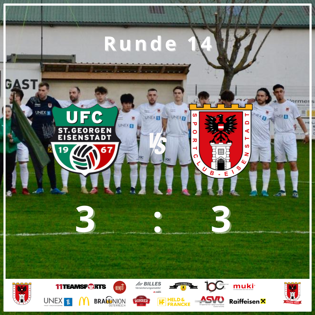 3:3 nach Aufholjagd in St. Georgen