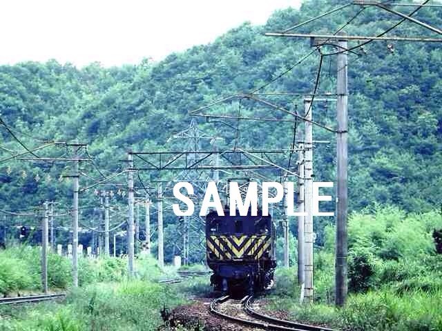 関西の国鉄 山陽本線　1970年　昭和50年代　鉄道写真　ネットオークション　通販　デジタル画像　吊り掛け　旧型