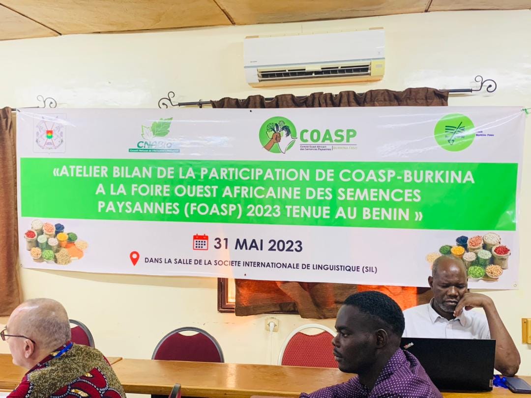 Foire des semences paysannes Bénin 2023 : le COASP-Burkina fait son bilan