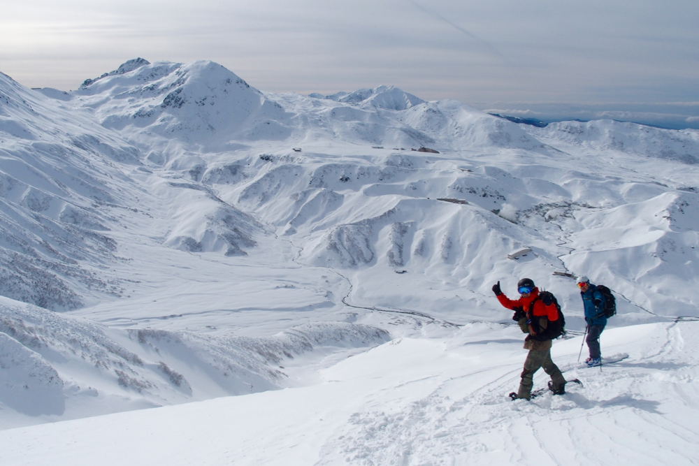 立山バックカントリー最終日 - BC Caravan