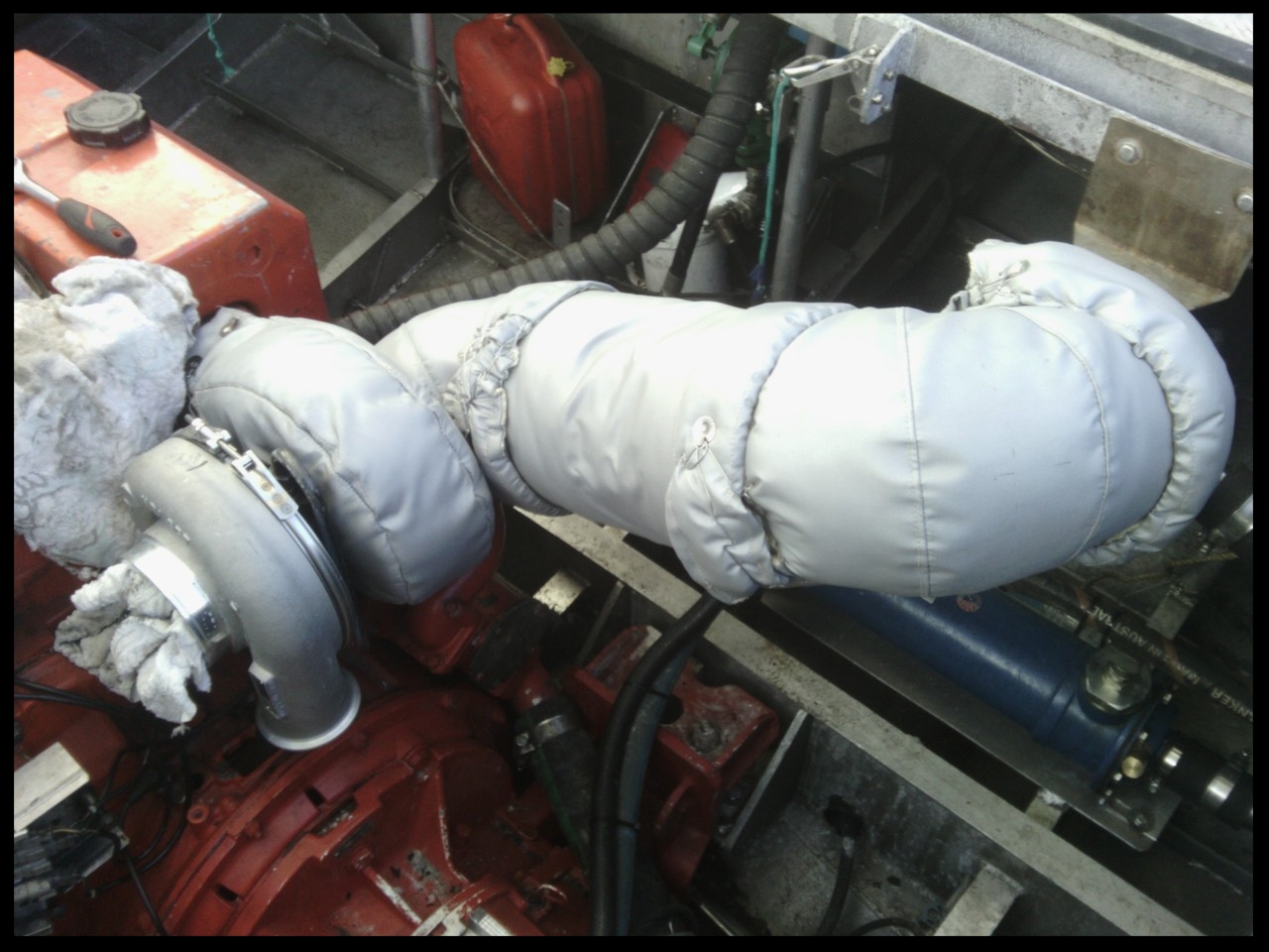 lagging insulation transport marine covers pipe laggers