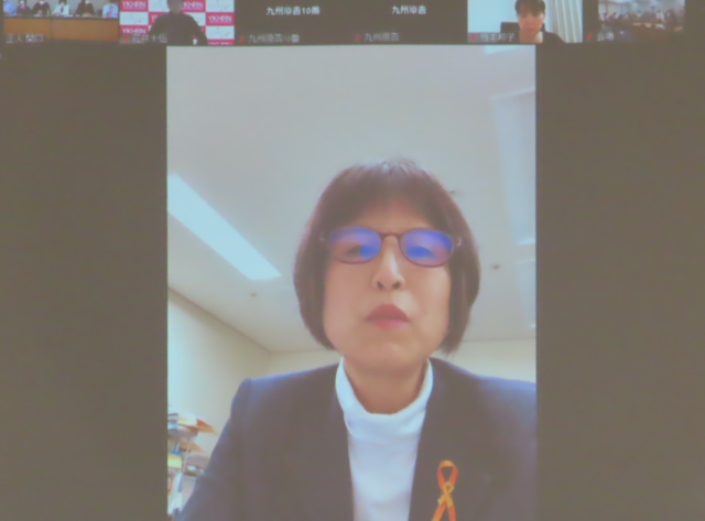 曽根文子さん（HPVワクチン訴訟東京支援ネットワーク・杉並区議会議員）