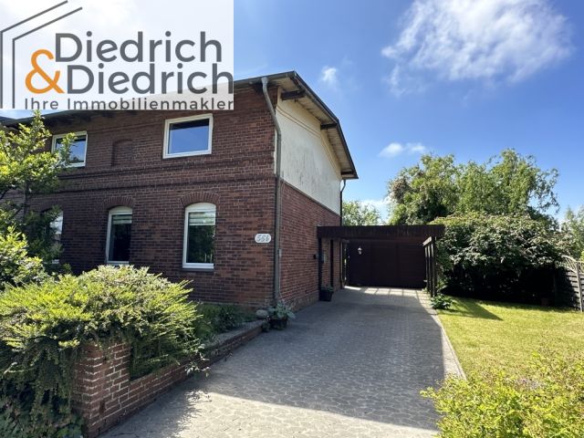 Doppelhaushälfte in Friedrichskoog - Dithmarschen. Verkauft durch Diedrich und Diedrich Immobilienmakler