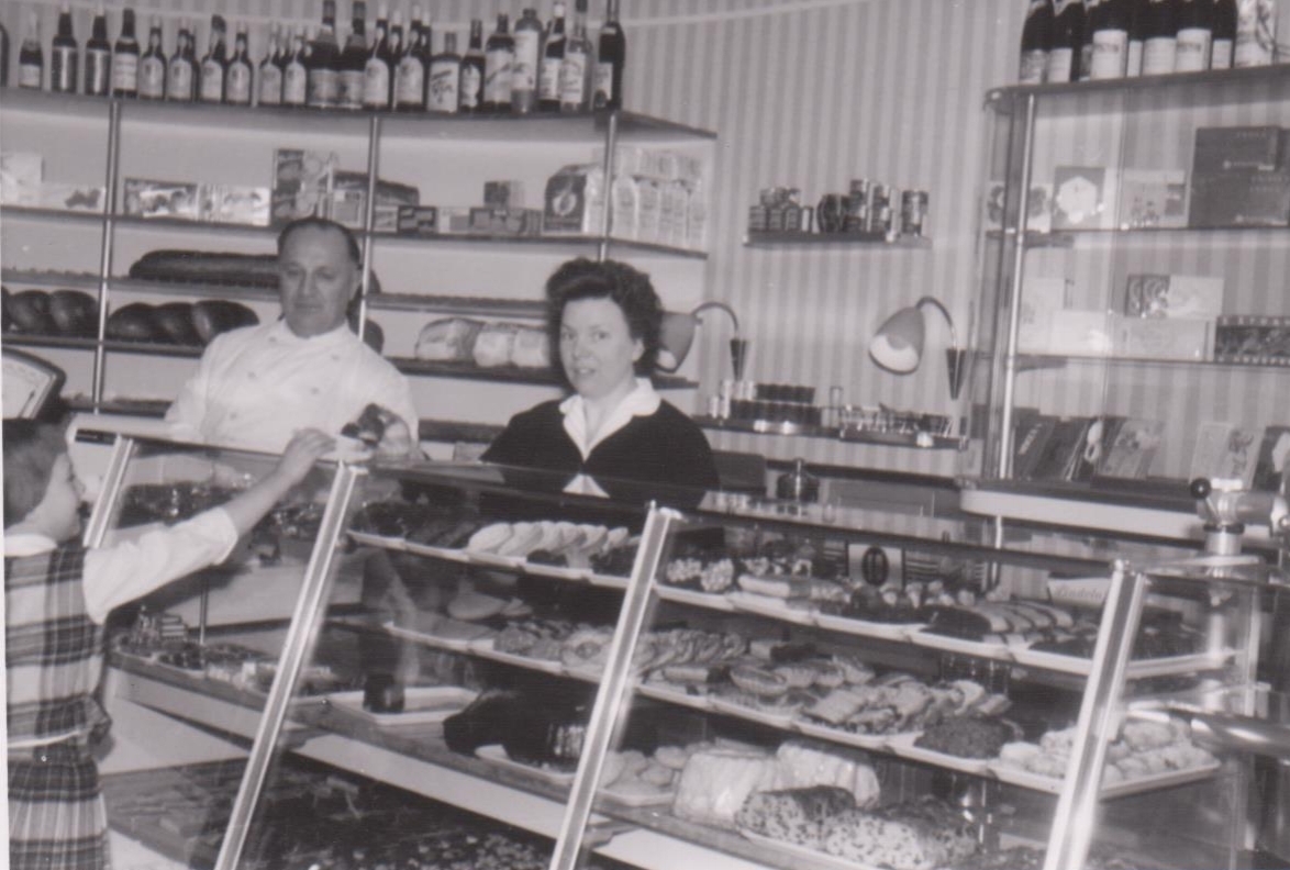 1957 im Laden Hamburger Straße
