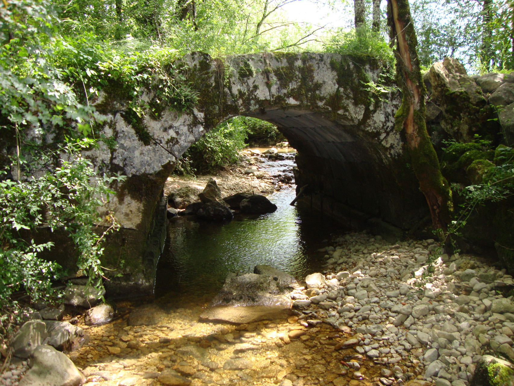 Le "Pont Romain" au Moulin