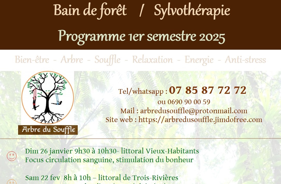 Demandez le programme du 1er semestre 2025!