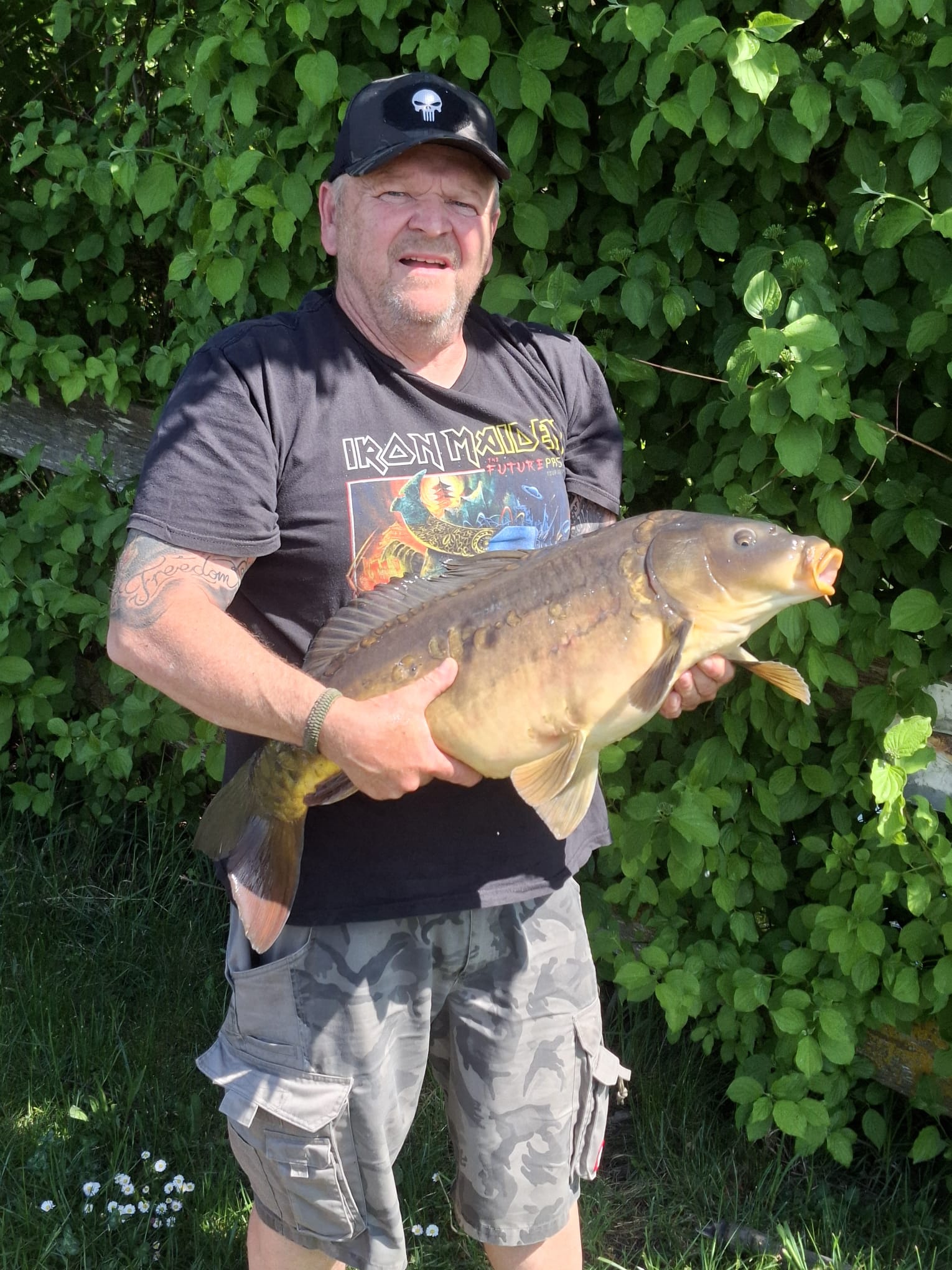 Spiegelkarpfen 80cm 12,5 kg