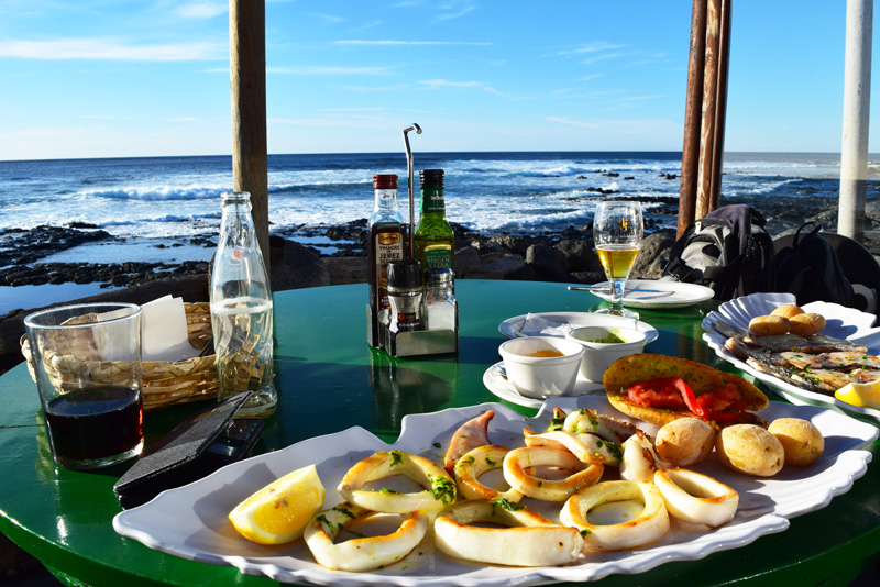 7 Days in Lanzarote - Dinner in El Golfo