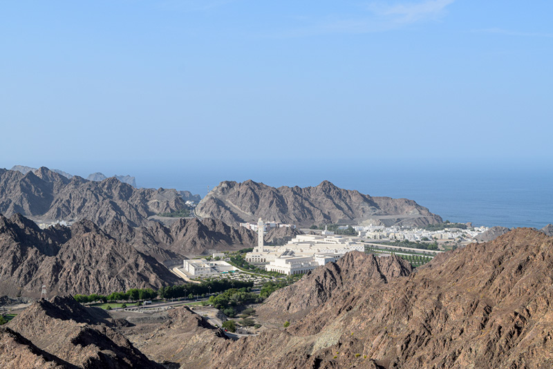 12 Days in Oman - Viewpoint near Mutrah