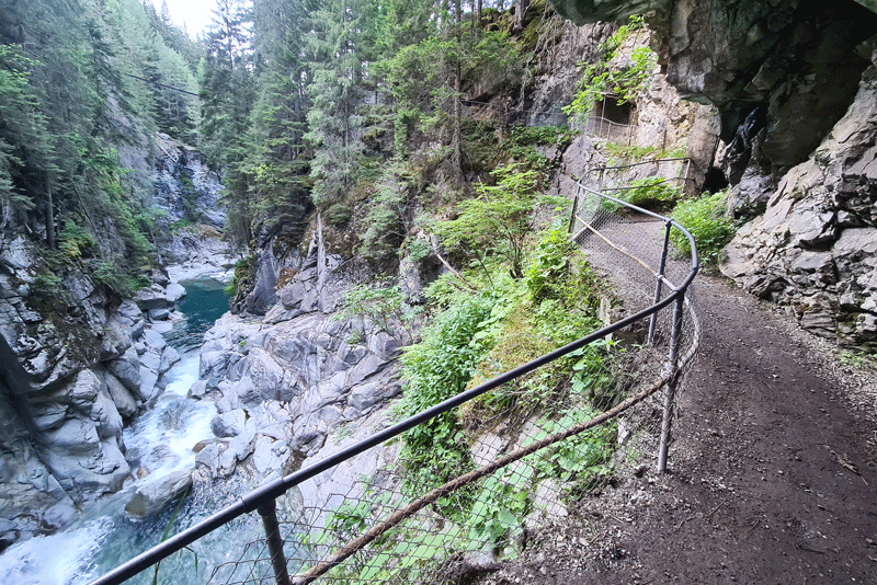 Graubünden，瑞士-罗弗拉峡谷