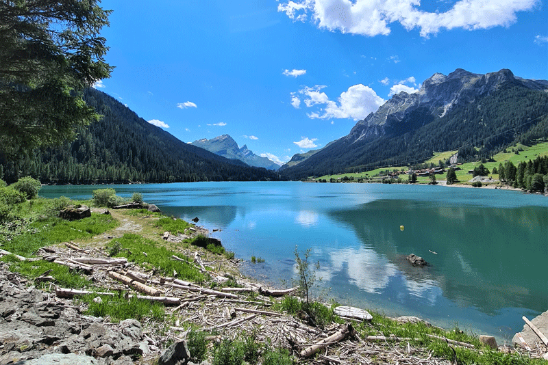 Graubünden，瑞士-苏夫纳湖