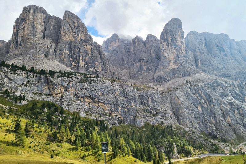 在白云石的4天- Passo die Sella & Gardena