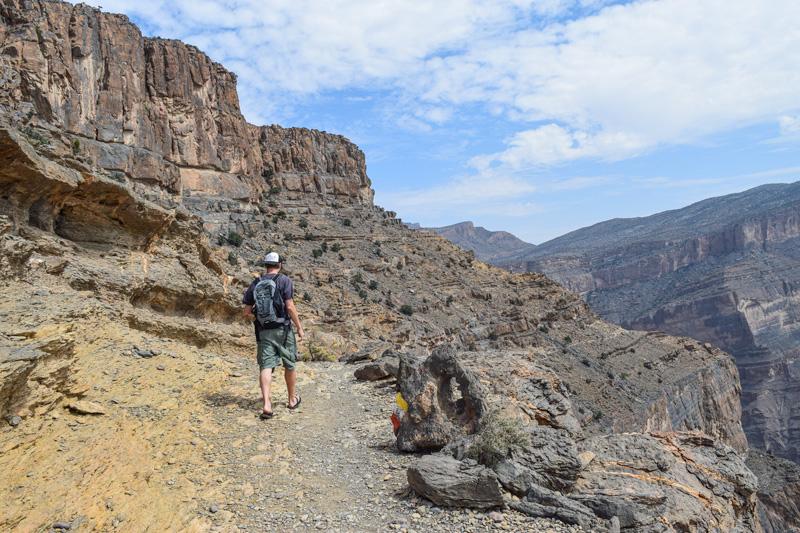 12 Days in Oman - Hiking at Jebel Shams