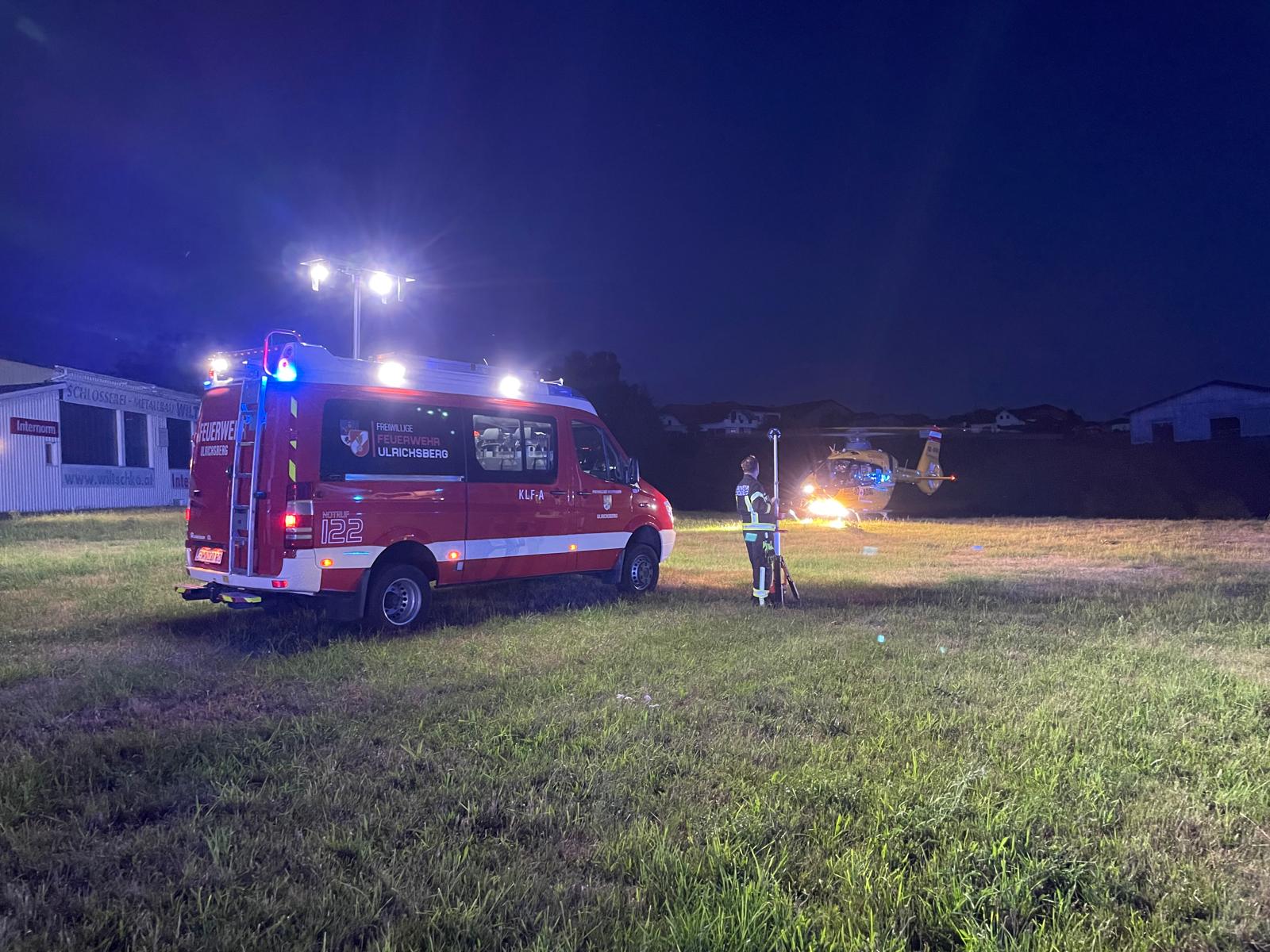 Verkehrsunfall mit Moped