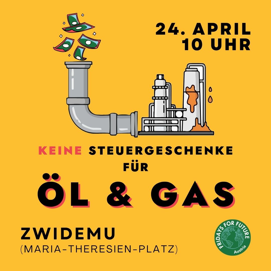 #FridaysForFuture: Klimaaktion am 24. 4. 2026