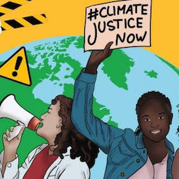 Plakat von Fridays for Future: 19. 4. 17 Uhr Platz der Menschenrechte Wien