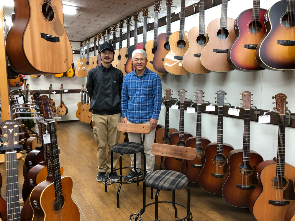 希少・美品】ギターマンチェアー アイアン脚 スツール カウンター