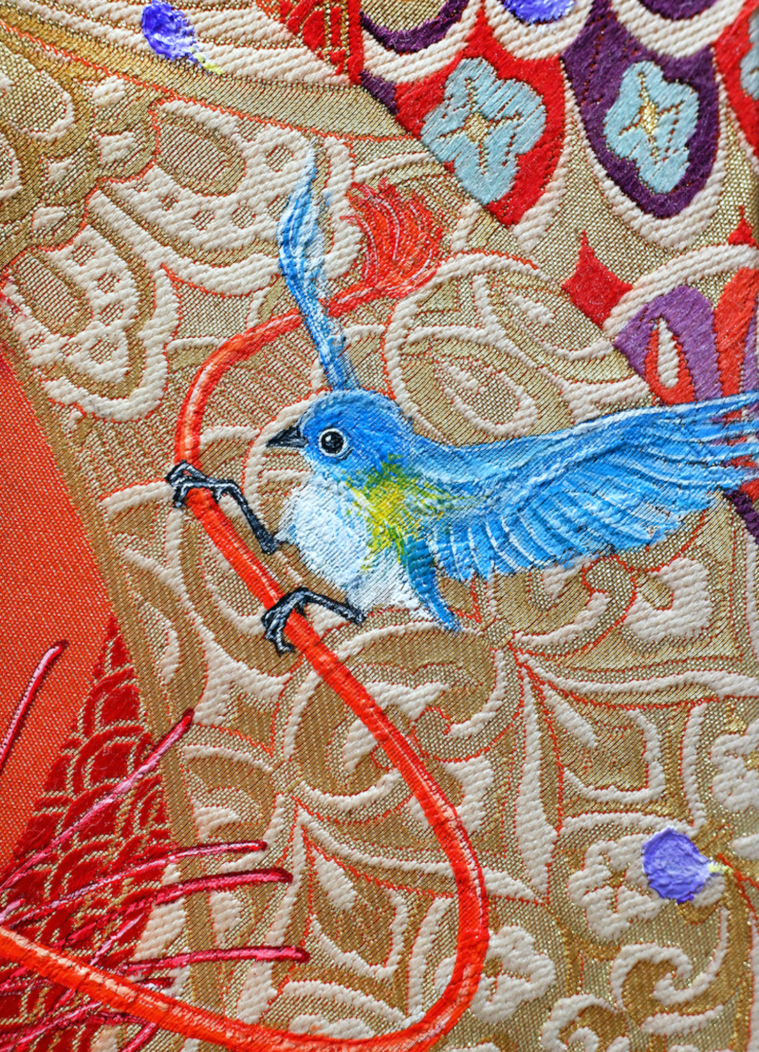 small blue bird,　小鳥