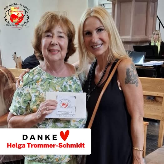 Ein Herzensdank an Helga Trommer-Schmidt ❤️