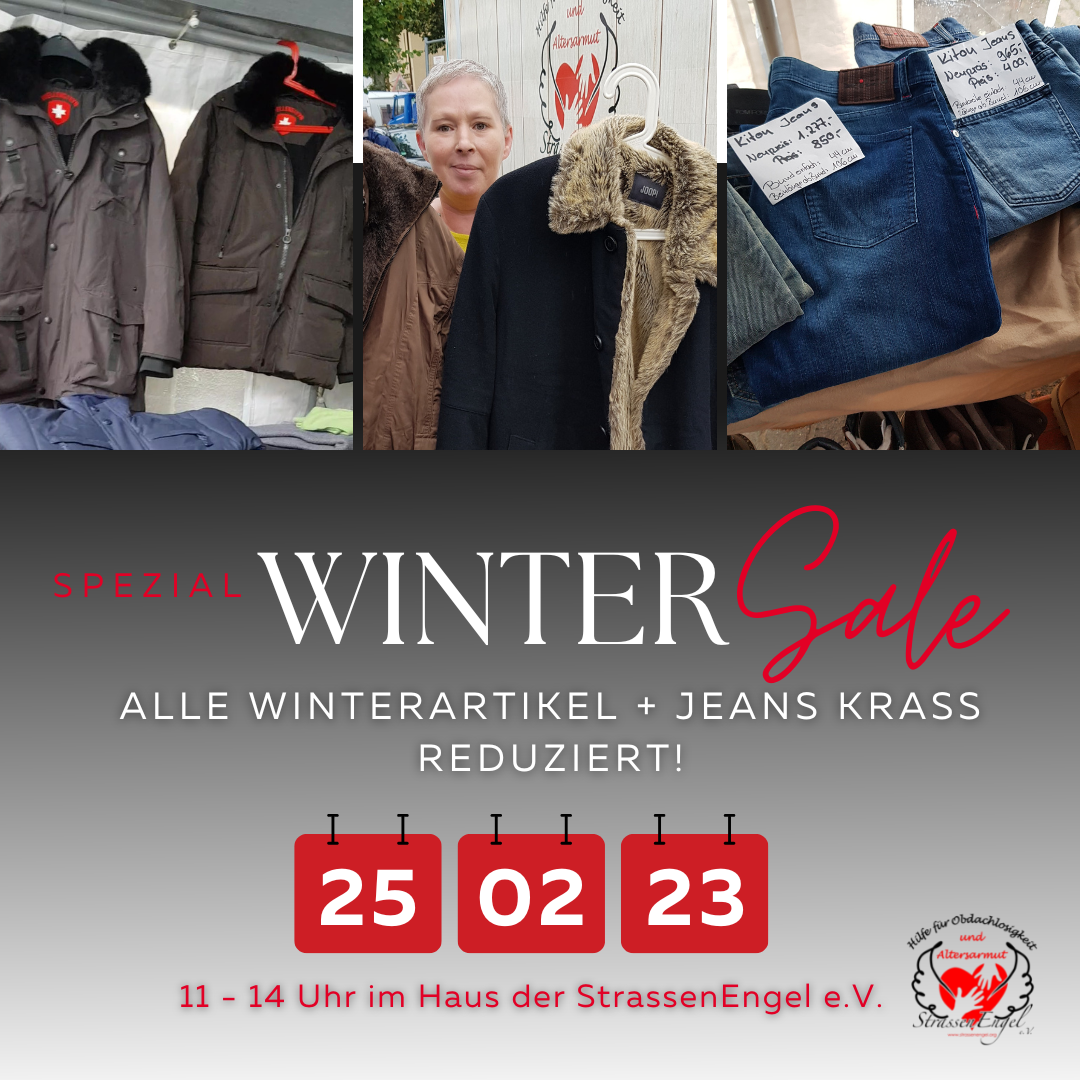 Winter-Sale am 25.02.2023