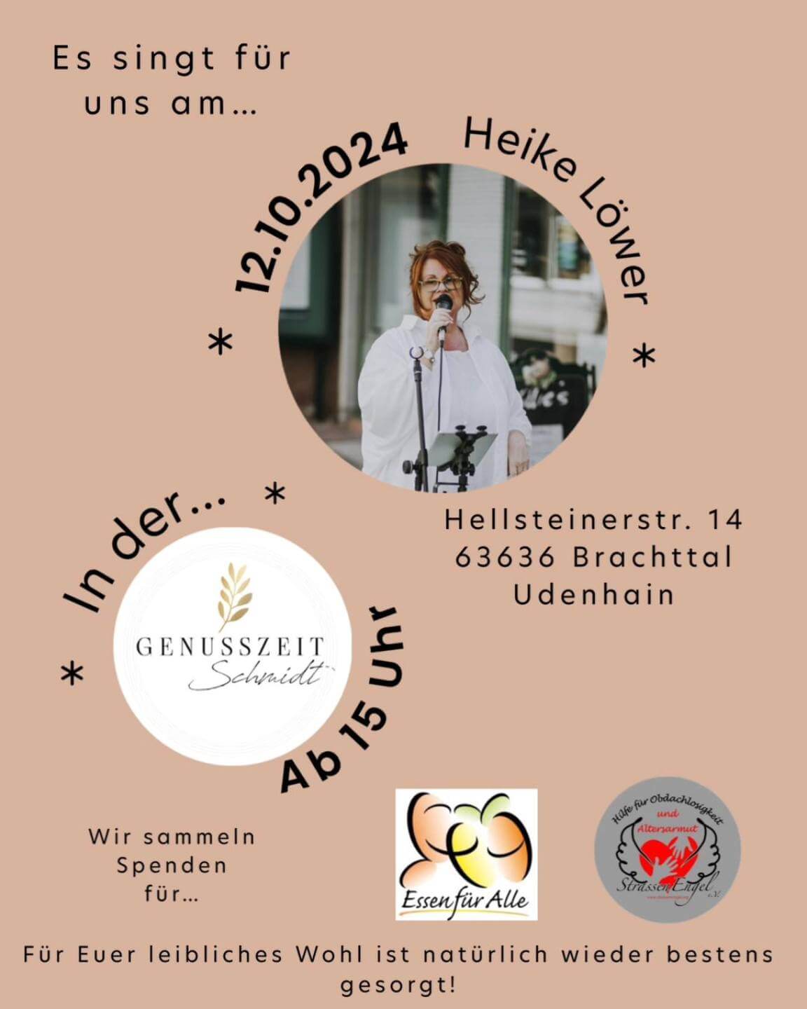 Heike Löwer singt für einen guten Zweck