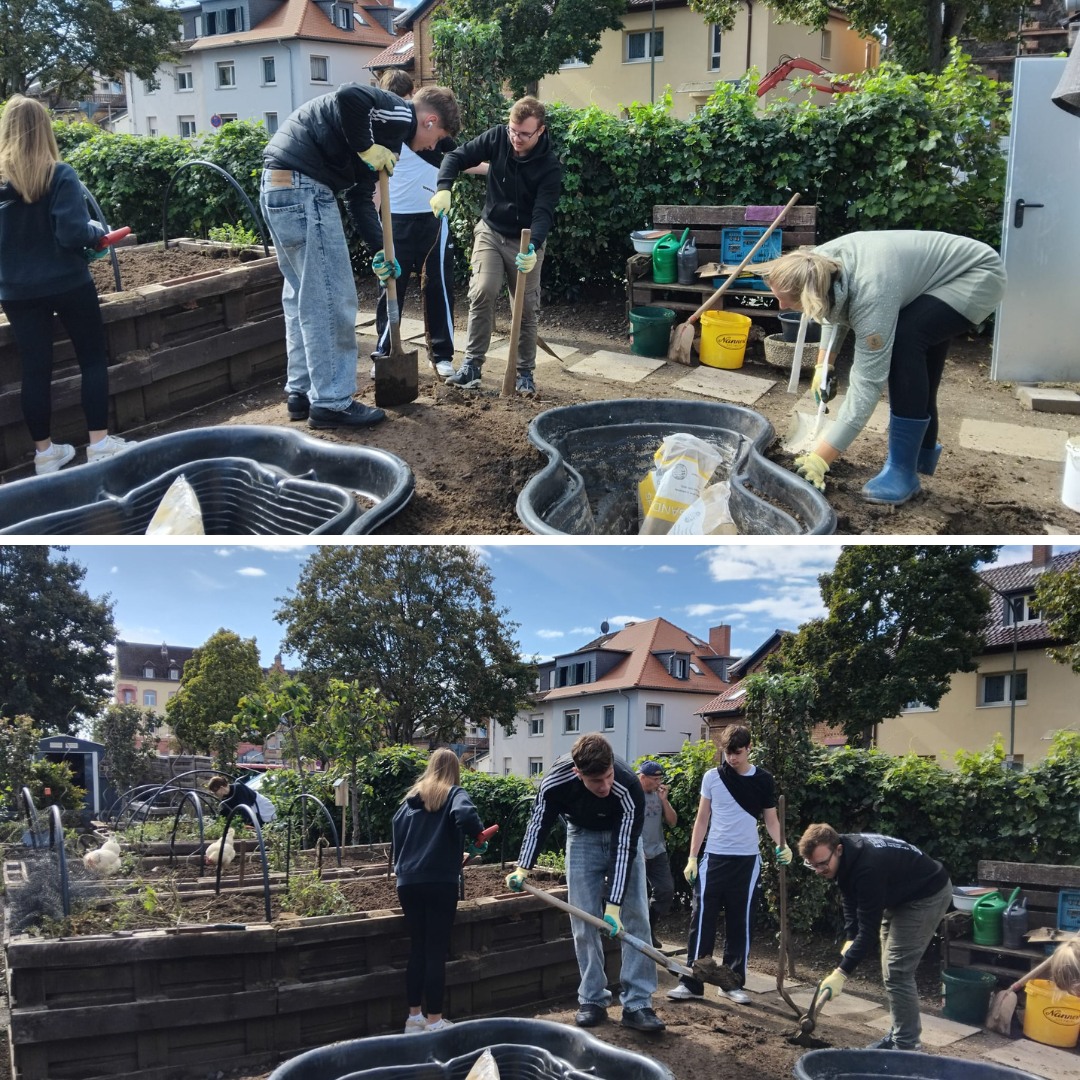 Kids-Power im StrassenEngel Garten 💪