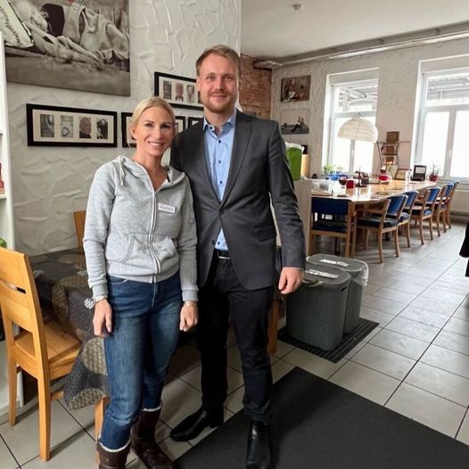 Lennard Oehl zu Besuch bei uns