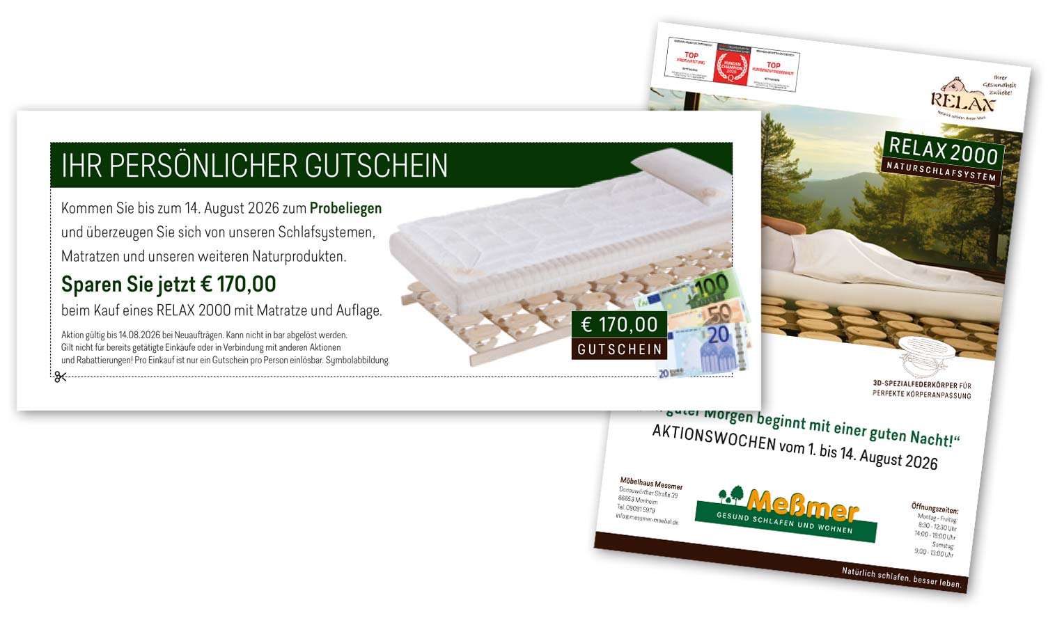 RELAX Gutschein-Aktion August 2026