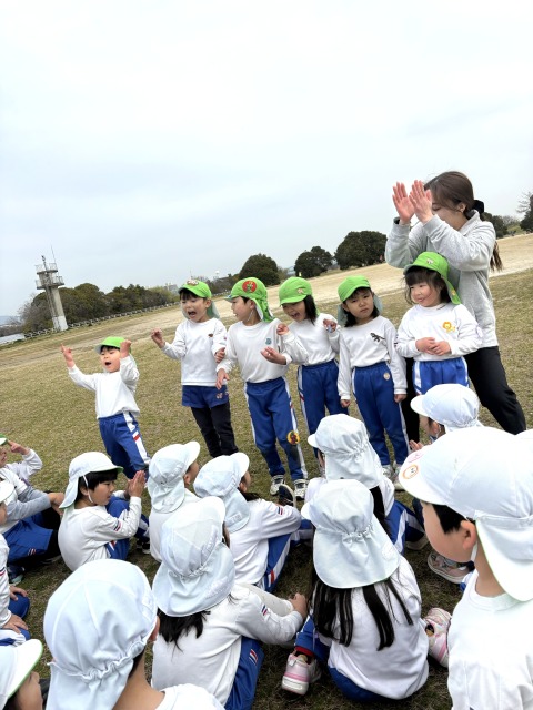 「鬼ごっこ優勝☆」