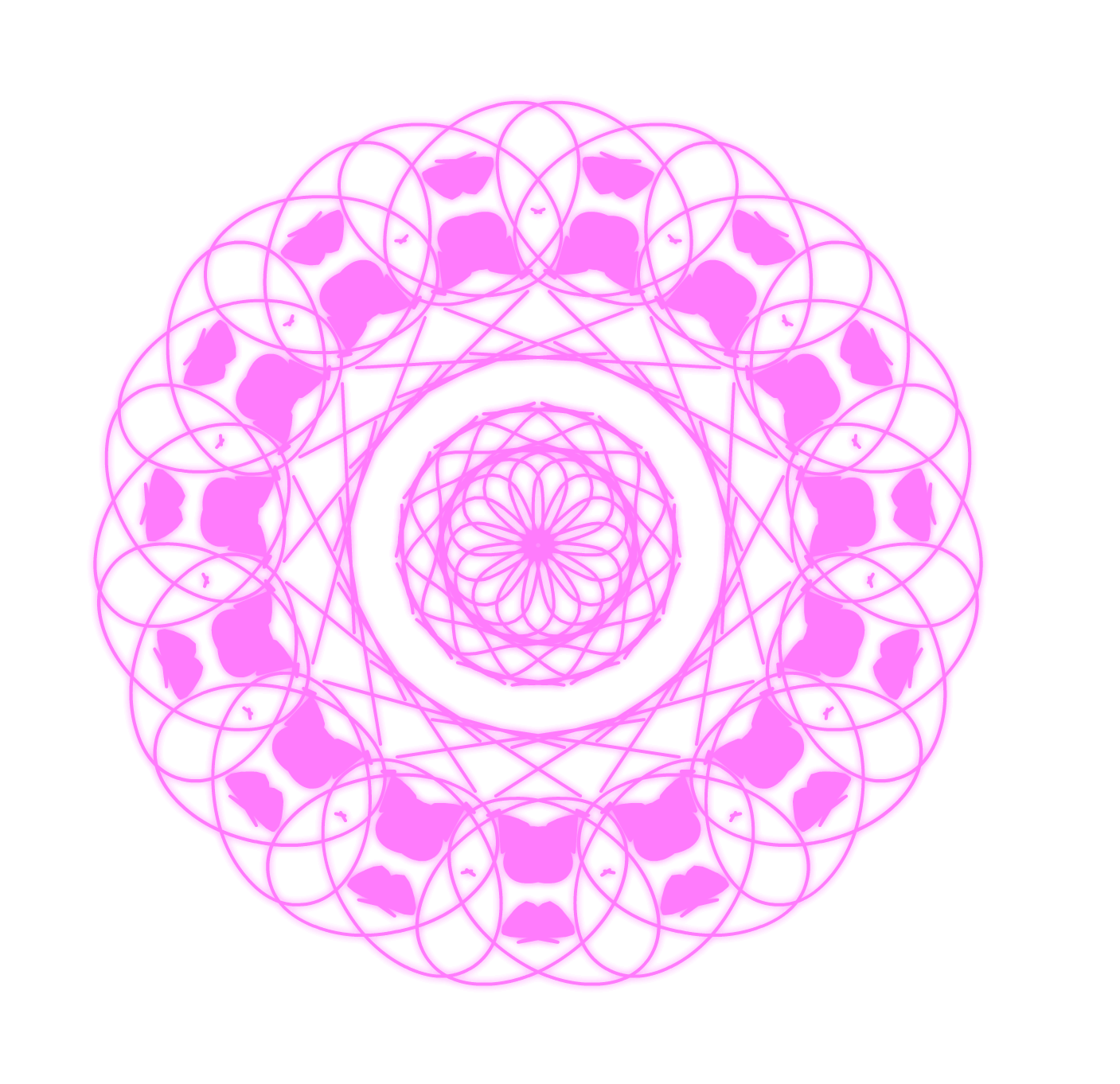 28 El centro rosa (digital) - Fernando Cravioto