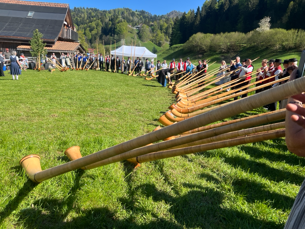 Über 120 Bläser waren dabei
