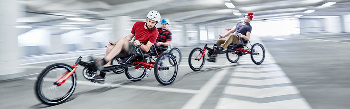 HASE BIKES Liege- und Therapiedreiräder