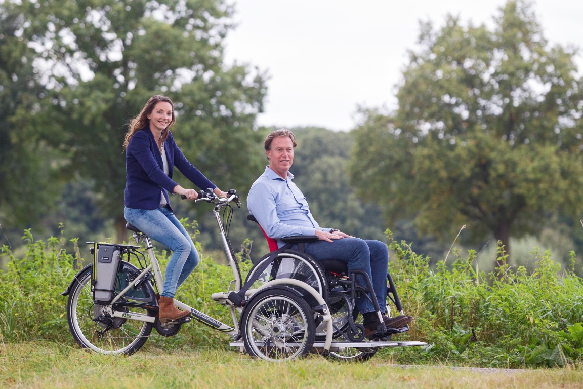 VeloPlus Rollstuhl-Dreirad von Van Raam - Mobil sein auch mit Rollstuhl in Eberswalde