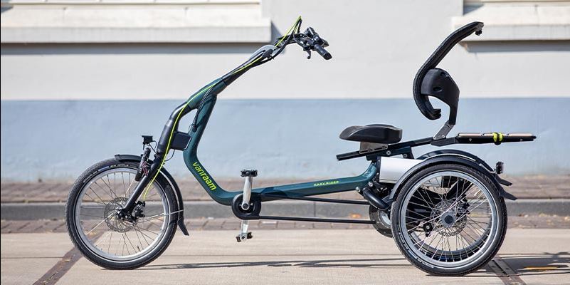 Elektro-Dreirad Easy Rider von Van Raam - Sportlich moderner Hingucker
