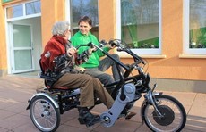 Ausflüge unternehmen mit einem Dreirad
