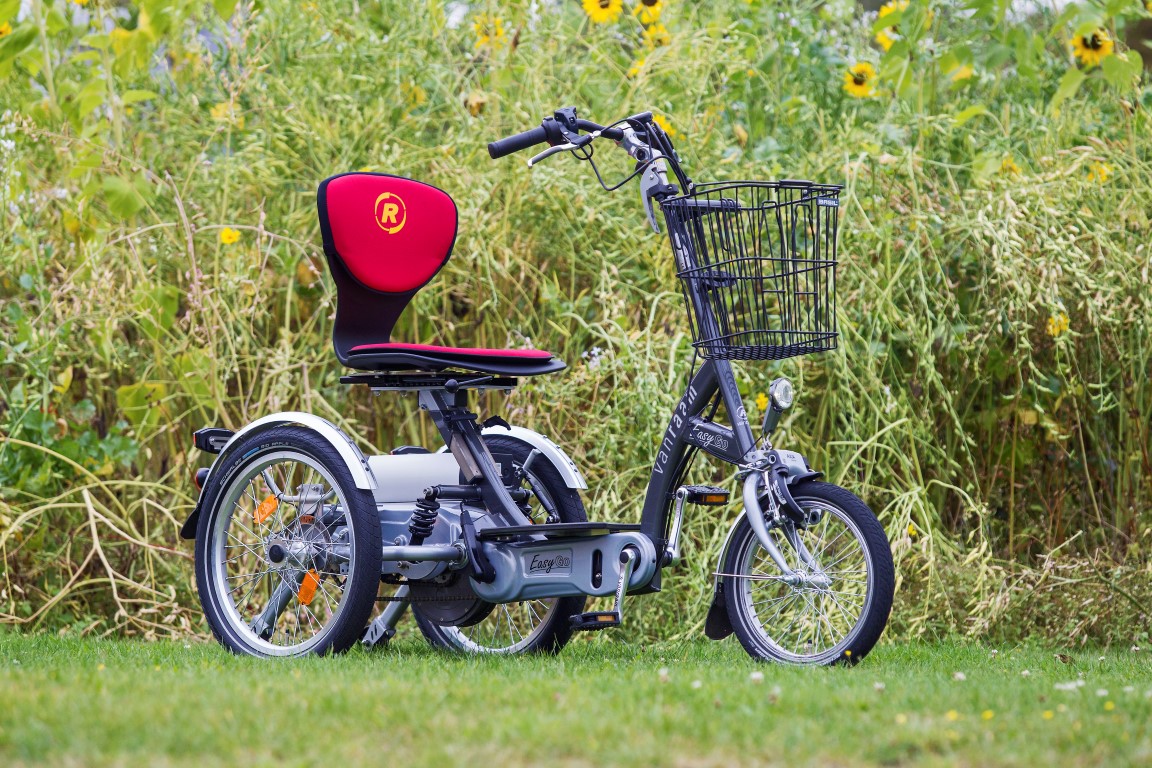 Das EasyGo von Van Raam - 3 in 1 Scooter Elektro-Dreirad