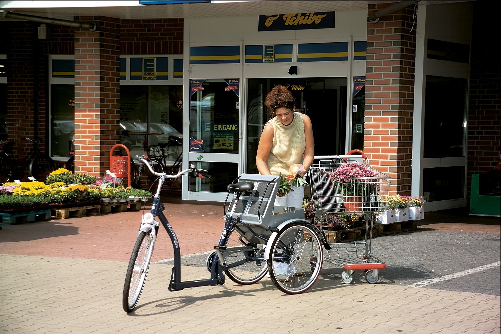 Elektro-Dreirad von Pfau-Tec - Einkaufen leicht gemacht