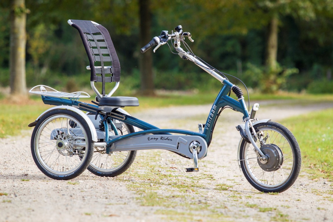 Elektro-Dreirad Easy Rider von Van Raam - Sportlich moderner Hingucker