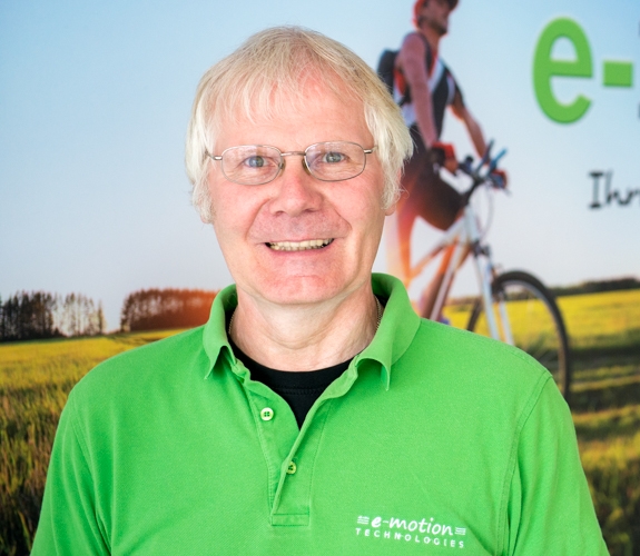 Das Team vom Dreirad-Zentrum Kleve: Ulrich Tehorst