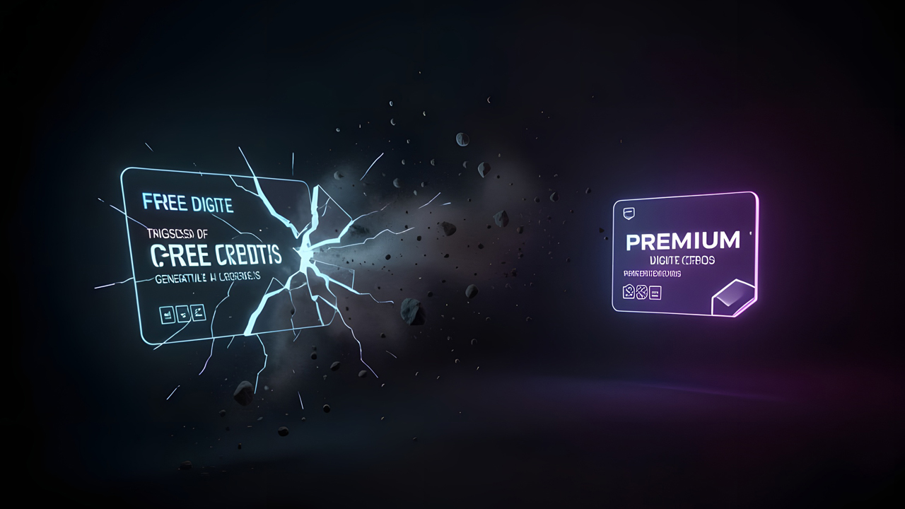 Nightcafé le gratuit c'est fini! ou presque..